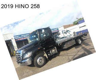 2019 HINO 258