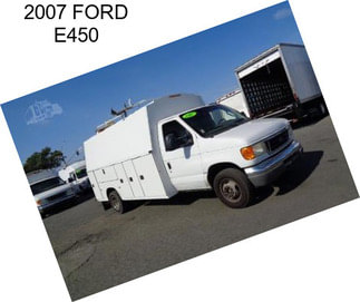 2007 FORD E450