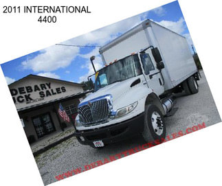 2011 INTERNATIONAL 4400