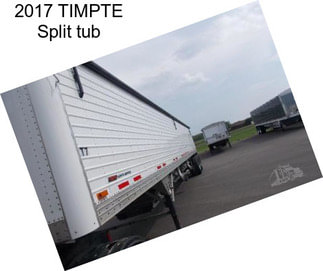 2017 TIMPTE Split tub