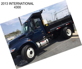 2013 INTERNATIONAL 4300