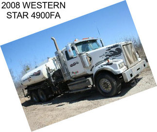 2008 WESTERN STAR 4900FA