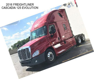 2016 FREIGHTLINER CASCADIA 125 EVOLUTION