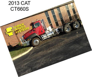 2013 CAT CT660S