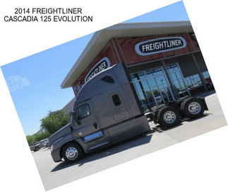 2014 FREIGHTLINER CASCADIA 125 EVOLUTION