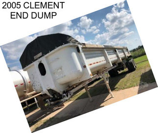 2005 CLEMENT END DUMP