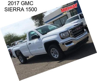 2017 GMC SIERRA 1500