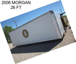 2006 MORGAN 26 FT