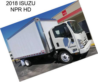 2018 ISUZU NPR HD