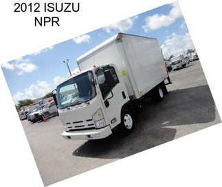 2012 ISUZU NPR