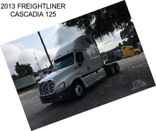 2013 FREIGHTLINER CASCADIA 125