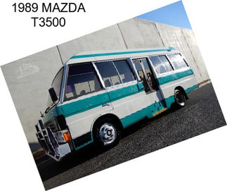 1989 MAZDA T3500