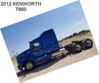 2012 KENWORTH T660