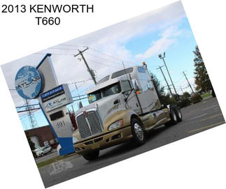 2013 KENWORTH T660