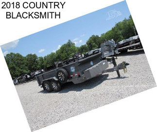 2018 COUNTRY BLACKSMITH