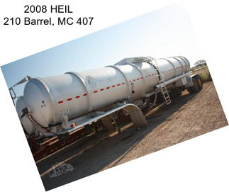 2008 HEIL 210 Barrel, MC 407