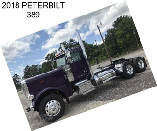 2018 PETERBILT 389