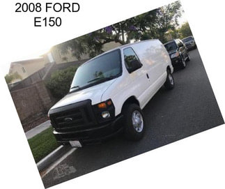 2008 FORD E150