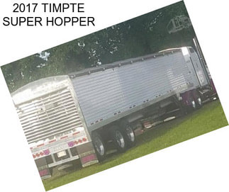 2017 TIMPTE SUPER HOPPER