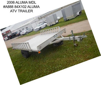 2006 ALUMA MDL #A888 84\