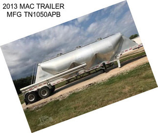 2013 MAC TRAILER MFG TN1050APB