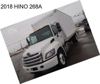 2018 HINO 268A