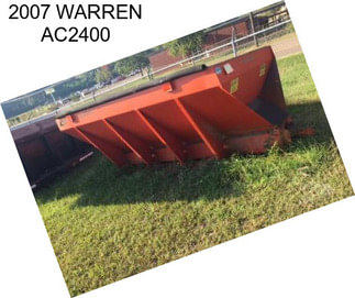 2007 WARREN AC2400