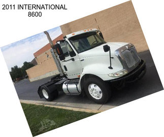 2011 INTERNATIONAL 8600