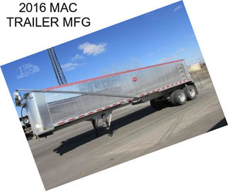 2016 MAC TRAILER MFG