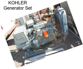 KOHLER Generator Set