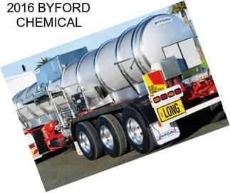 2016 BYFORD CHEMICAL