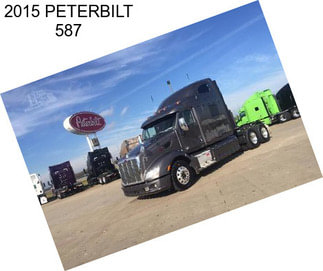 2015 PETERBILT 587