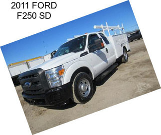 2011 FORD F250 SD