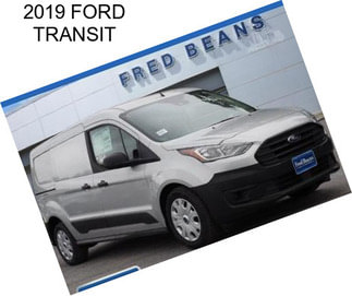 2019 FORD TRANSIT