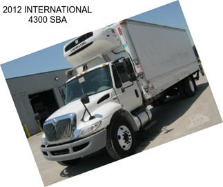 2012 INTERNATIONAL 4300 SBA