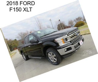 2018 FORD F150 XLT