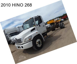 2010 HINO 268