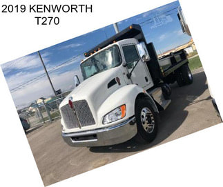 2019 KENWORTH T270