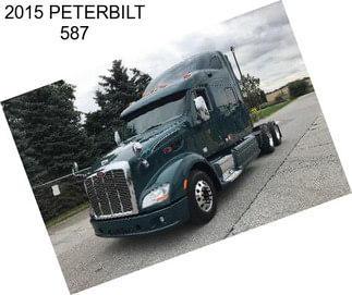 2015 PETERBILT 587