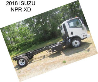 2018 ISUZU NPR XD