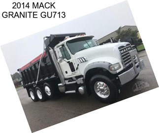 2014 MACK GRANITE GU713