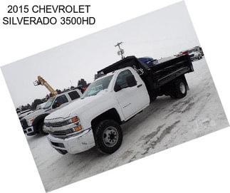 2015 CHEVROLET SILVERADO 3500HD