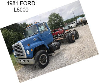 1981 FORD L8000