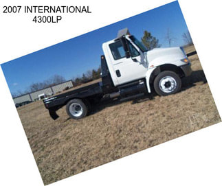 2007 INTERNATIONAL 4300LP