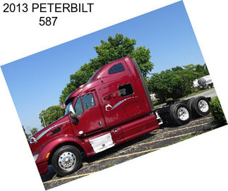 2013 PETERBILT 587