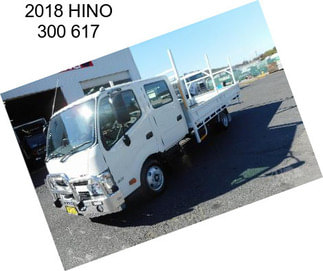 2018 HINO 300 617