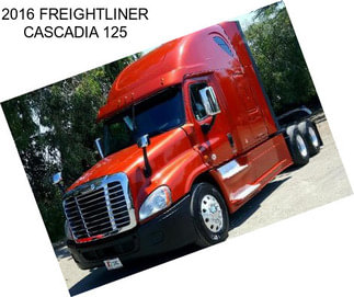 2016 FREIGHTLINER CASCADIA 125