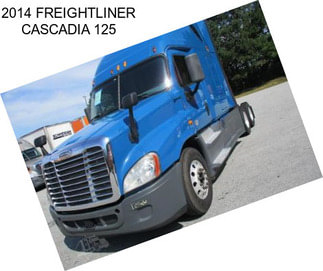 2014 FREIGHTLINER CASCADIA 125