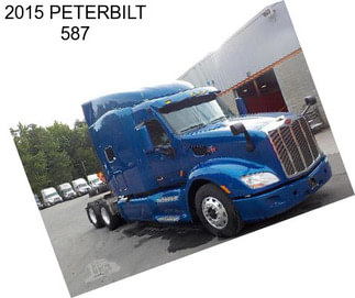 2015 PETERBILT 587