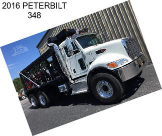 2016 PETERBILT 348